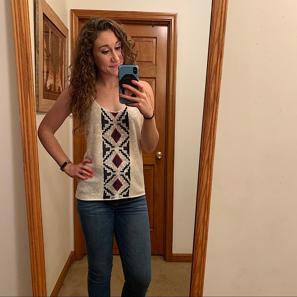 Maurices Aztec Print Tank Top